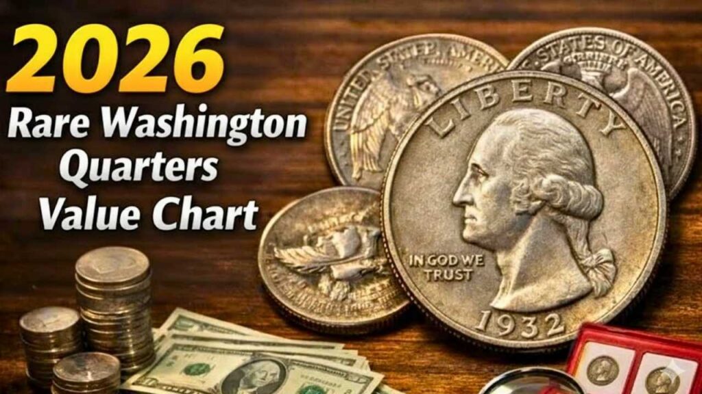 2026 Rare Washington Quarters Value Chart 9 Key Dates Worth Big Money