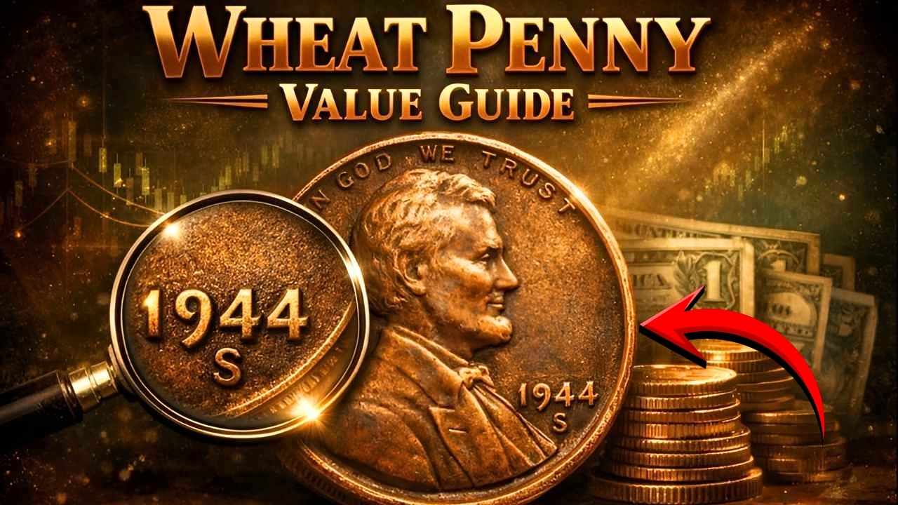 1944 Lincoln Wheat Penny Value Guide 2026 History and Key Facts