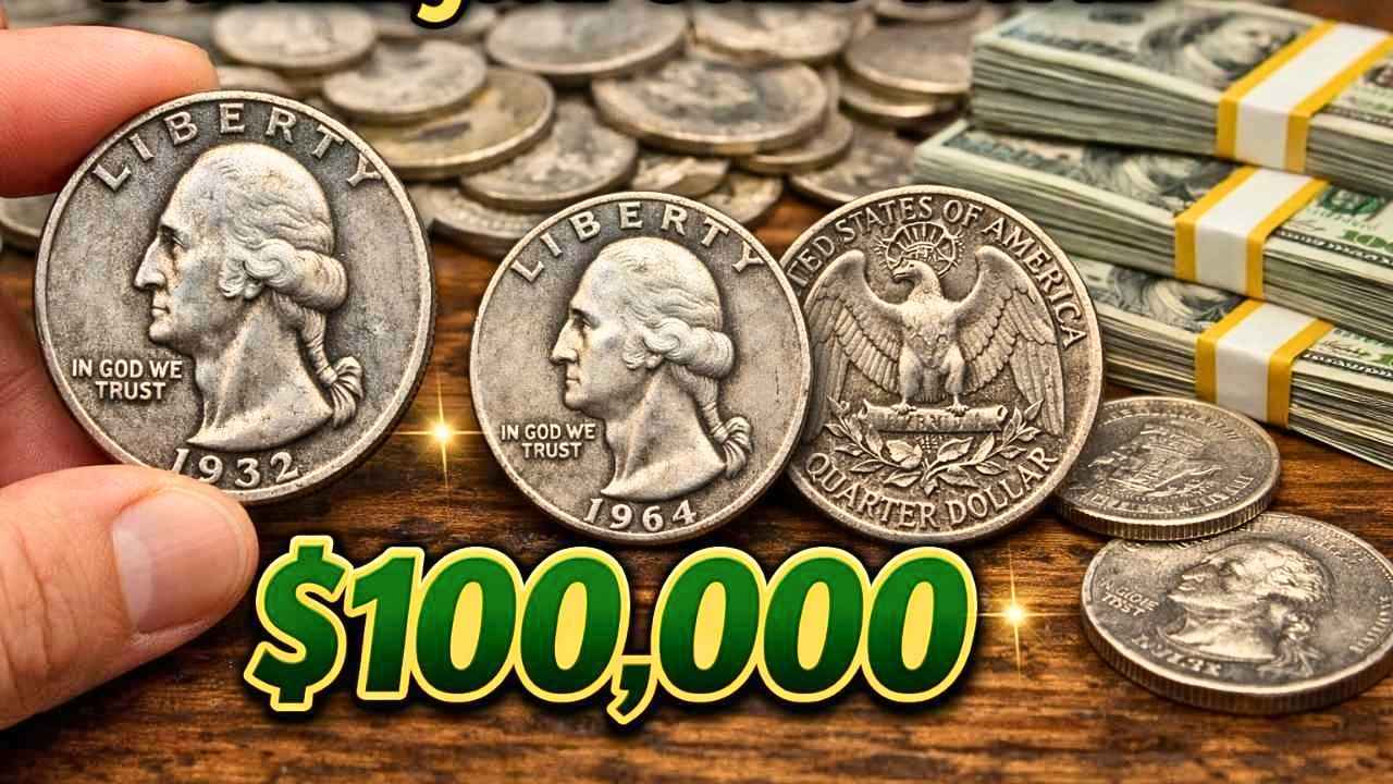 Rare Washington Coins Worth Over $100,000 Collector’s Value Chart 2026