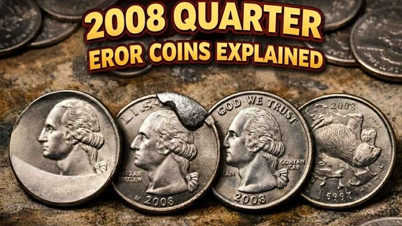 2008 Quarter Error Coins Explained Rare Collectibles Worth Thousands in 2026
