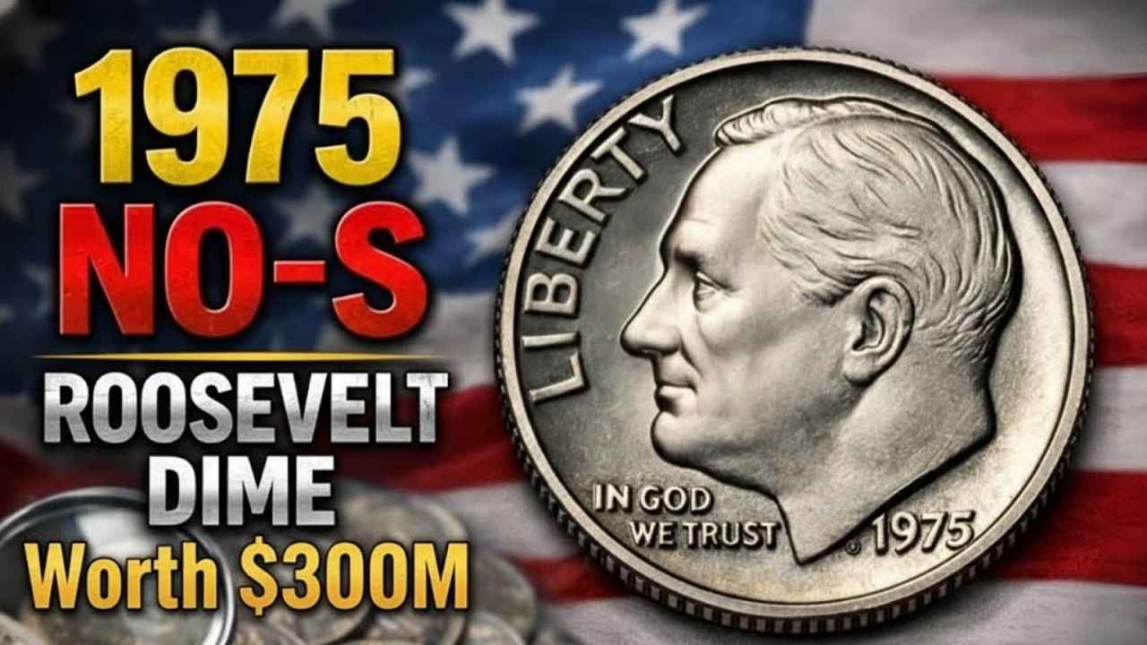 1975 No‑S Roosevelt Dime Worth $300M Collector’s Insight Into Rare Coin History